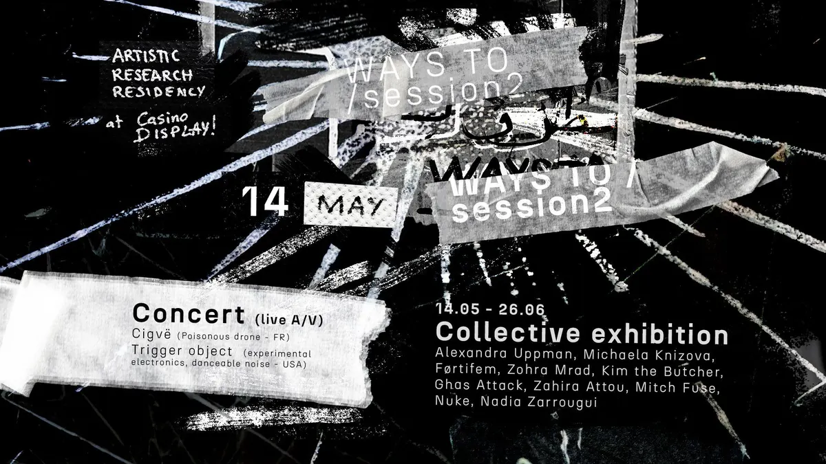 WAYS TO / session 2: künstlerisches Treffen am 6. Juni 2026