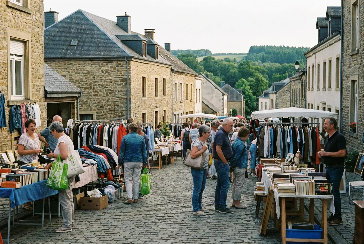Flohmarkt in Virton: vier Tage Schnäppchenjagd in der Gaume
