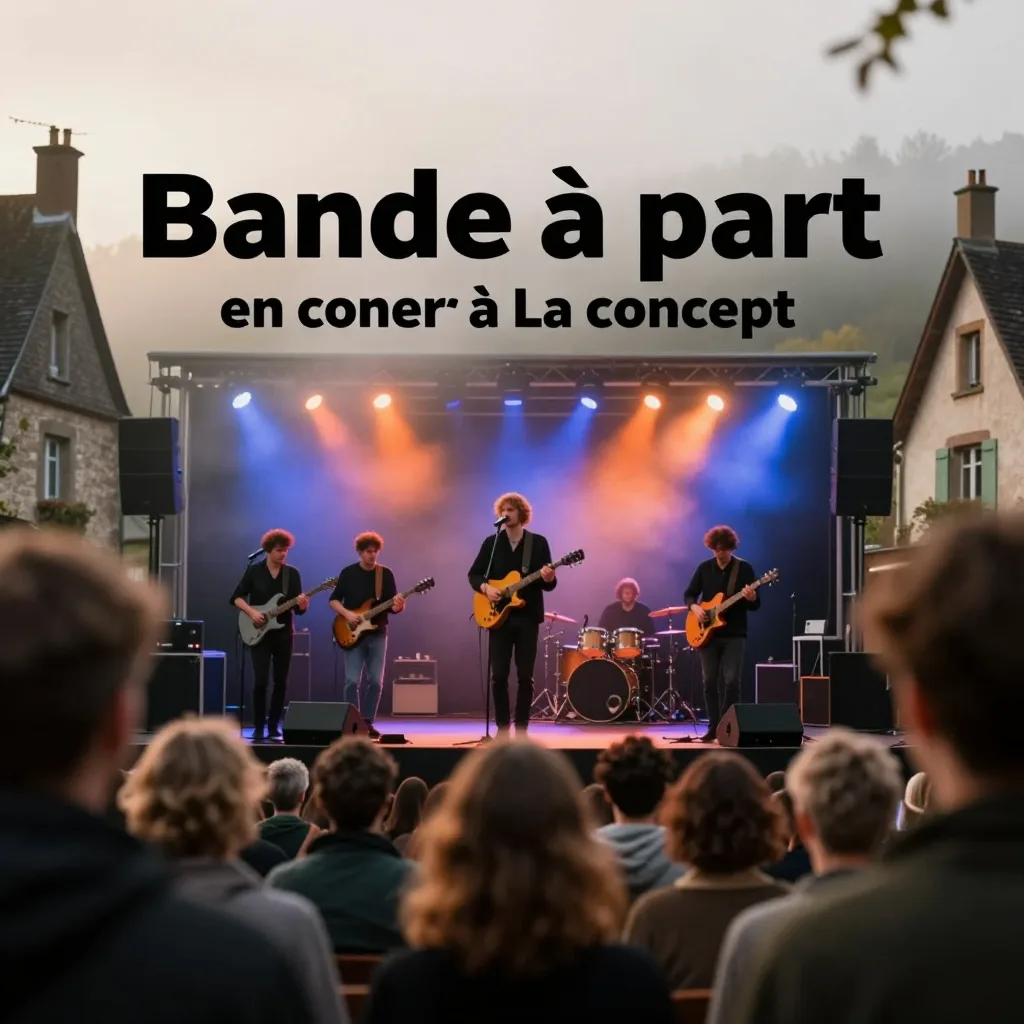 Bande à part in Concert at La Pause concept