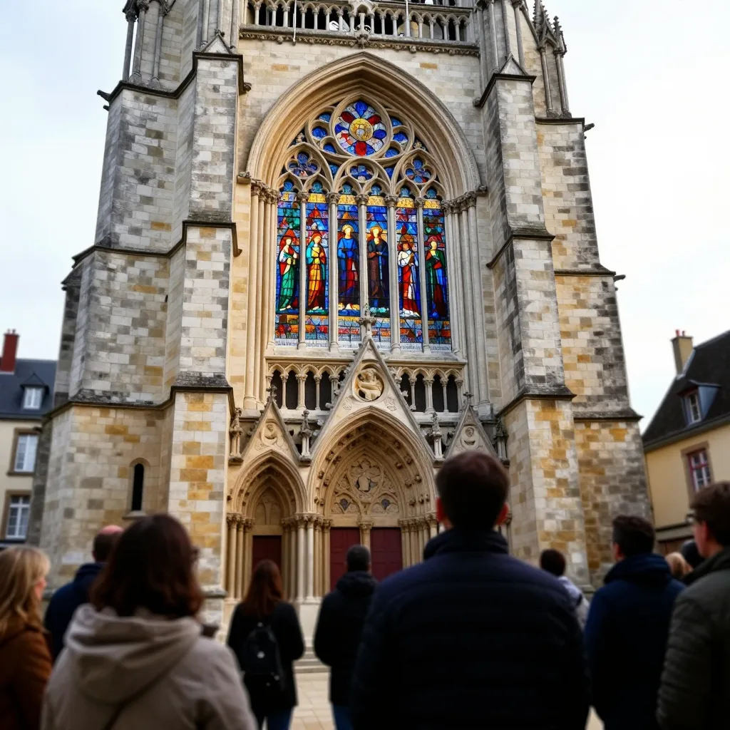 Guided tour of the stained glass windows at Saint-Martin Church
