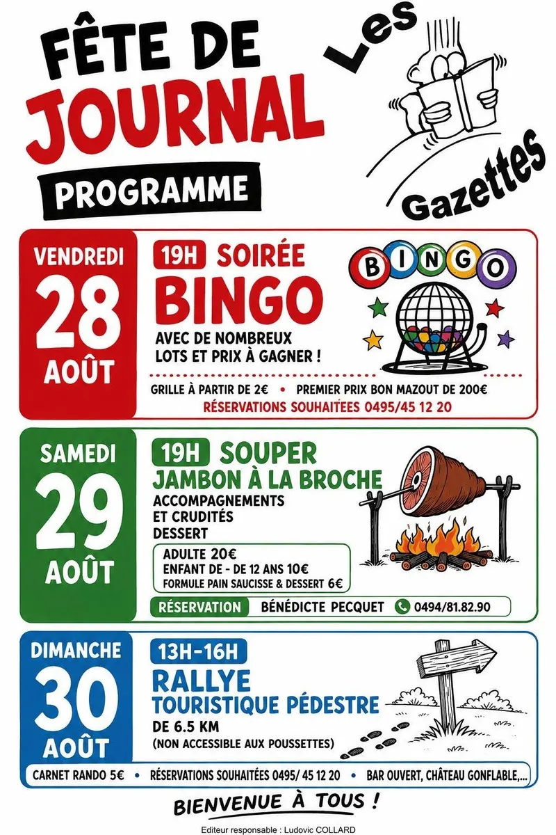 Journal Village Festival – 28 August 2026